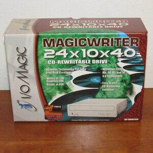 Macigwriter CD Rewritable Drive 24x10x40 *New Open Box Original Box